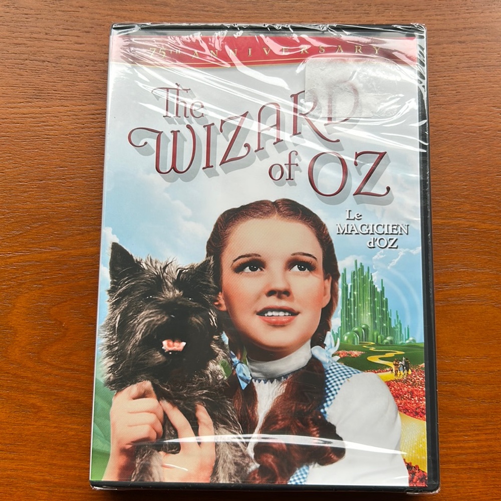 New in packaging- 75th anniversary edition of The Wizard of Oz.